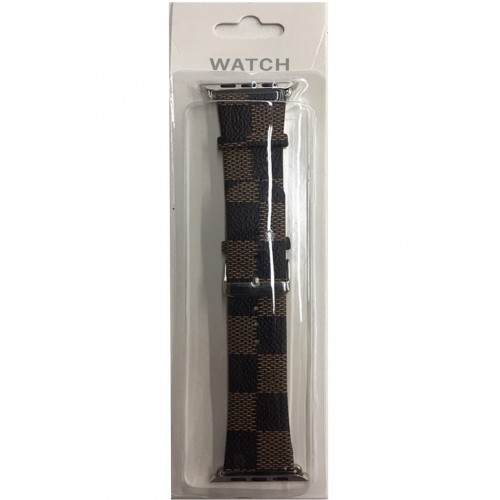 Apple Watch Band Checker Brown -38-40-41mm